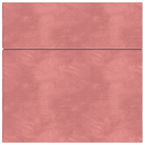 Fällbar Soffbed 200 x 67 x 45 cm Rosa
