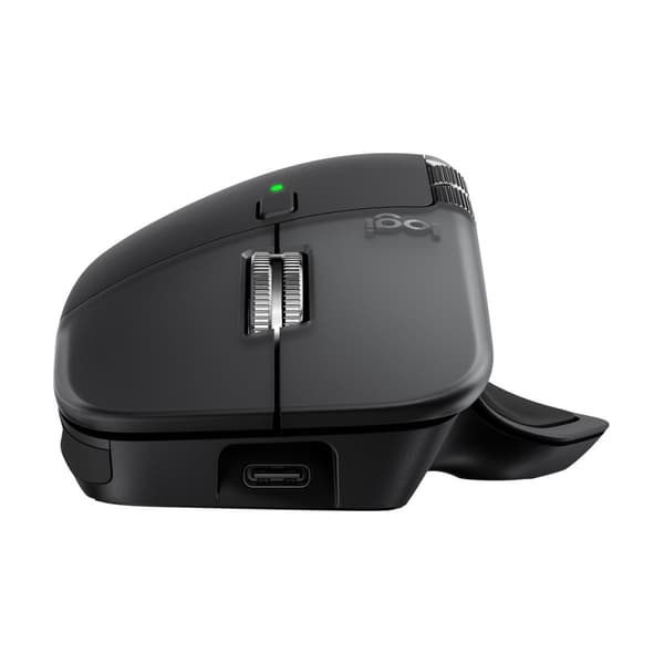 Logitech MX Master 4 for Mac - mus - Bluetooth, 2.4 GHz - space black