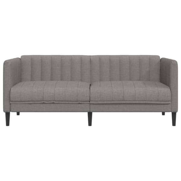 Soffa 2-sits taupe tyg