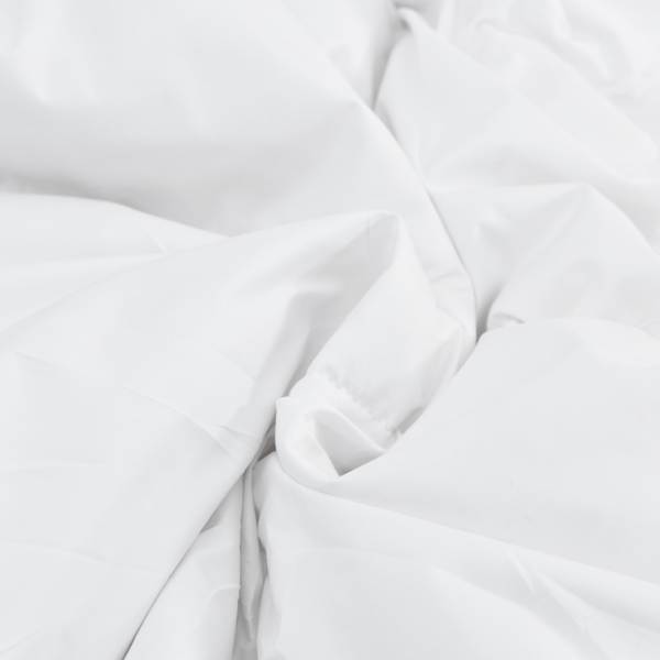 Täckeset med kudde 3 pcs Vit Dunfjäder