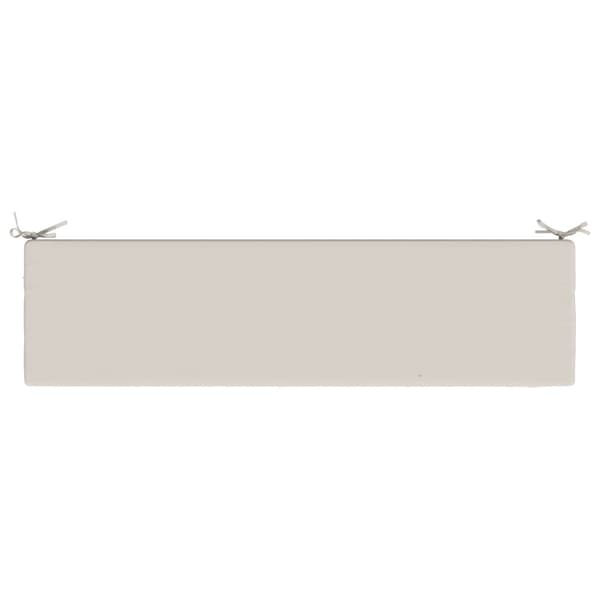 Bänk kudde SOEST 100% Polyester Vit 150 x 40 x 5 cm