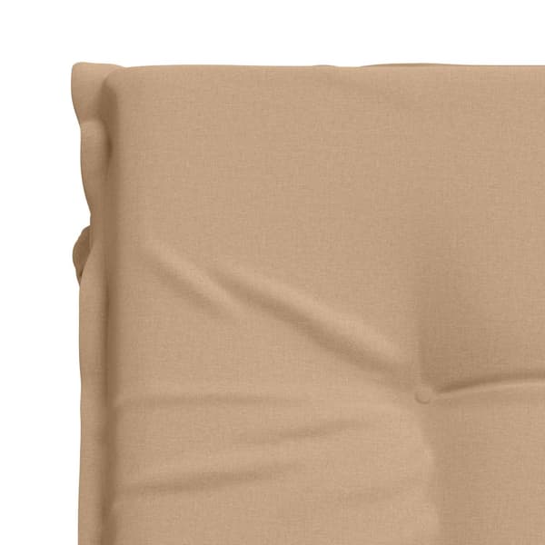 Solstol Kudde GEMERT 100% Polyester Sand 190 x 70 x 9 cm