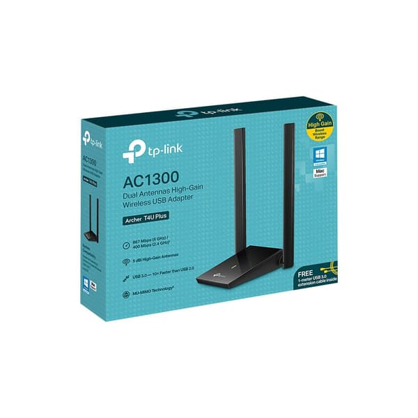 TP-Link Archer T4U Plus - nätverksadapter - USB 3.0