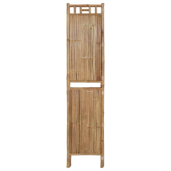 Rumsavdelare 3 paneler bambu 120x180 cm