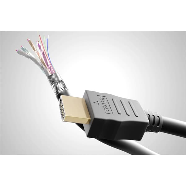 goobay HDMI-kabel med Ethernet - 3 m