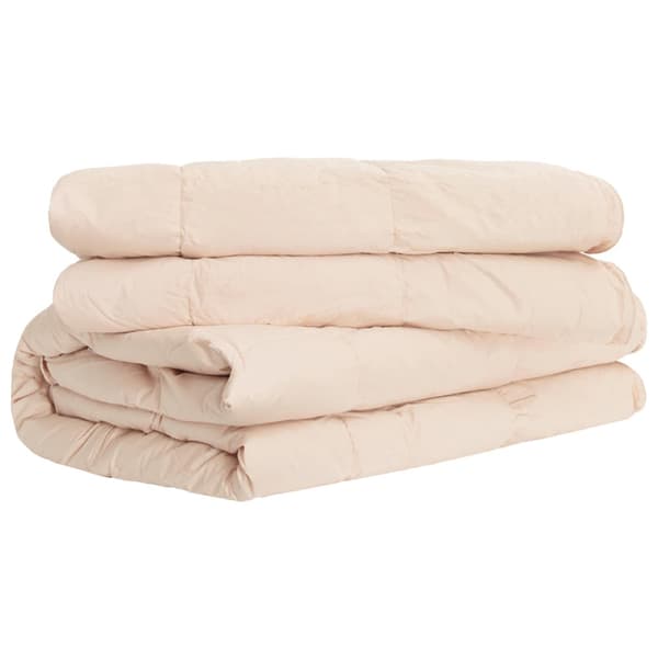 Duntäcke Beige 220 x 240 cm Kapokfiber