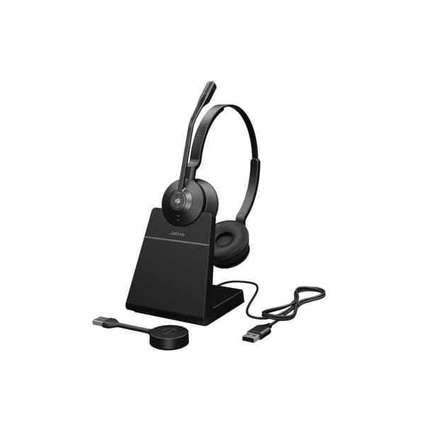 Jabra Engage 55 SE Stereo - headset - USB-A via DECT-adapter