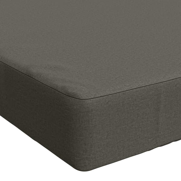 Bänk kudde SOEST 100% Polyester Grå 140 x 40 x 8 cm