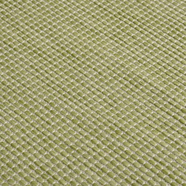 Utomhusmatta plattvävd 200x280 cm grön