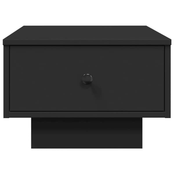 Soffbord svart 60x45x31 cm konstruerat trä