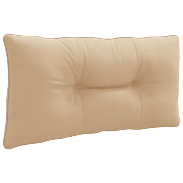 Ryggkudde PUTTEN 100% Polyester Sand 70 x 40 x 10 cm