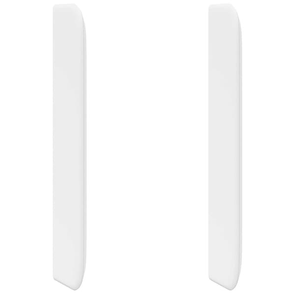 Sänggavel Öra Vit PVC
