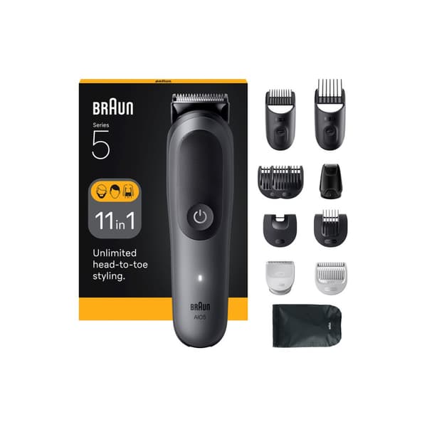 Braun All-in-One Series 5 AIO5560 - trimmer - grå