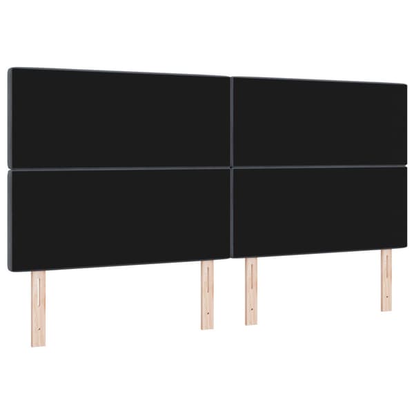 Huvudgavel Mörkgrå 200 cm Sammet