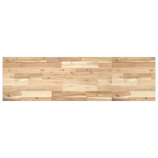Bordsskiva 120x40x2 cm rektangulär massiv akacia