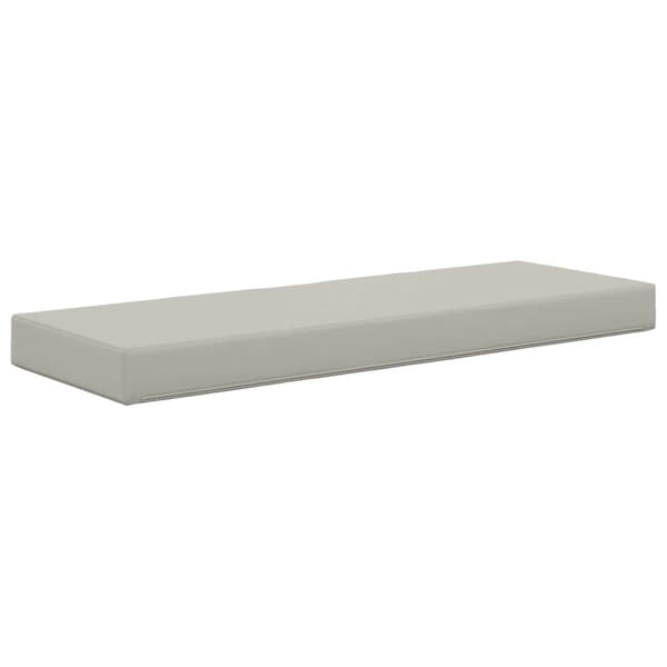 Utomhus sitskudde Grå 111,5 x 40 x 8 cm 100% Polyester