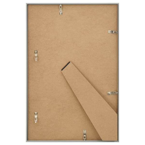 Fotoramar 3 st för bord silver 21x29,7cm MDF