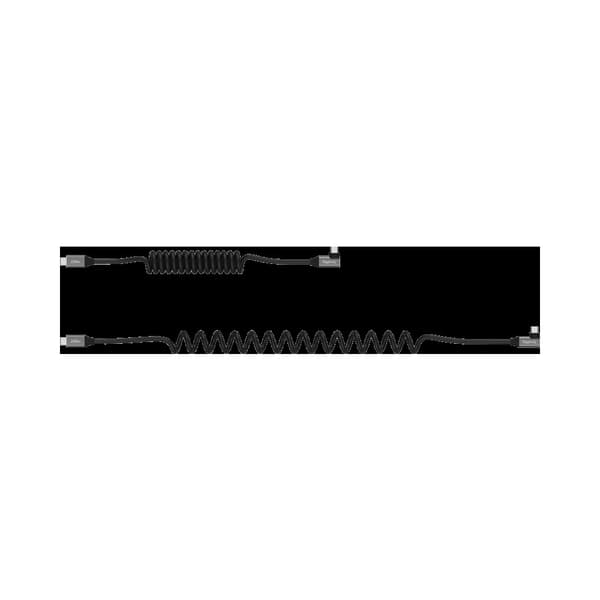 SmallRig 5730 USB-C Data Cable Coiled (Straight to Angled)