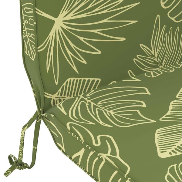 Solsängkudde 100% Polyester Bladdesign 55 x 124 x 5 cm