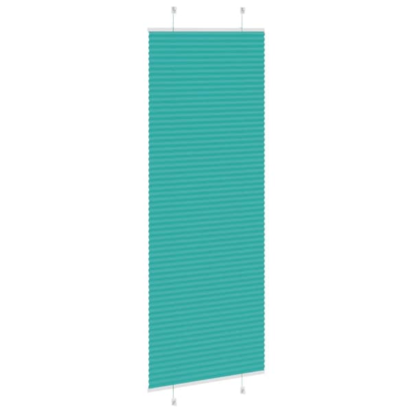 Plisserad persienn bensingrön 80x200 cm tyg bredd 79,4 cm