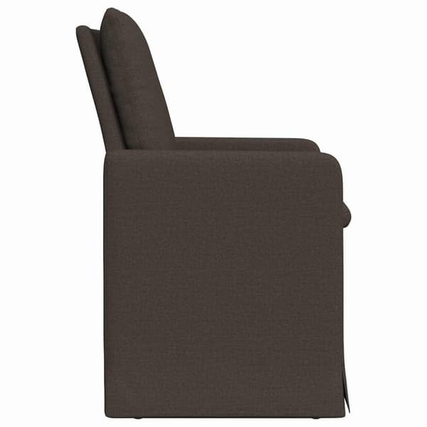 Matstolar 2 pcs Mörkgrå 57 x 67 x 98 cm Linne