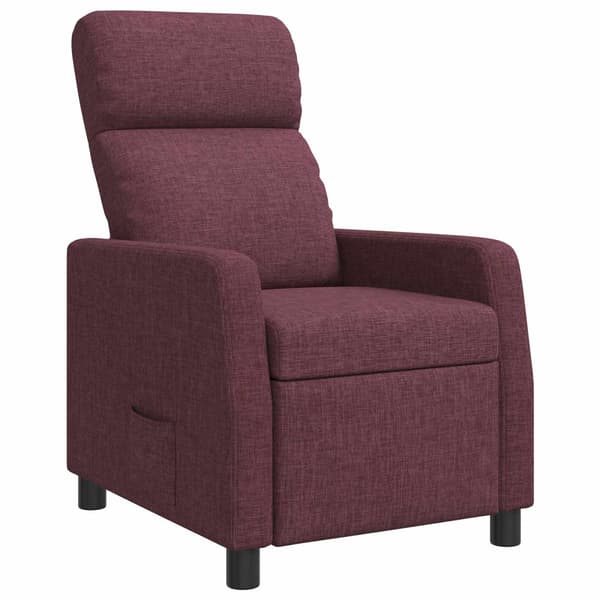 Recliner Lila Tyg