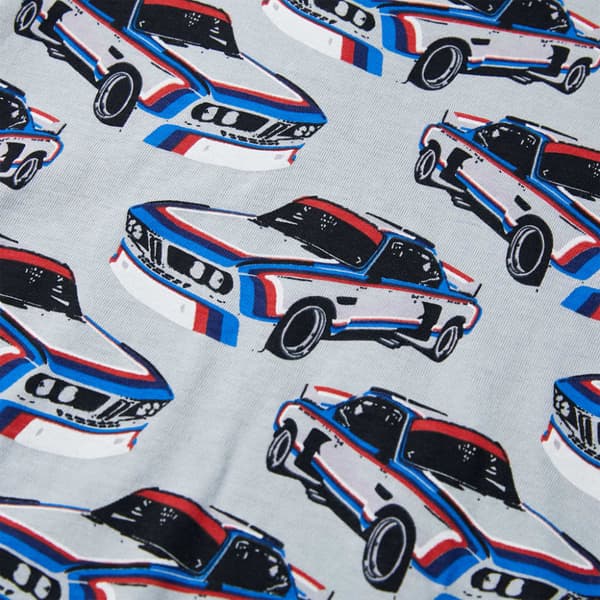 Barnpyjamas med korta ärmar för barn grå 116