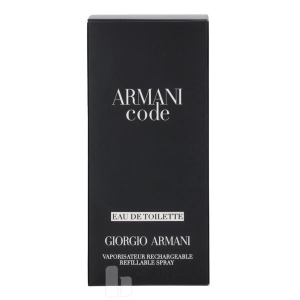 Armani Code Pour Homme Edt Spray 75 ml