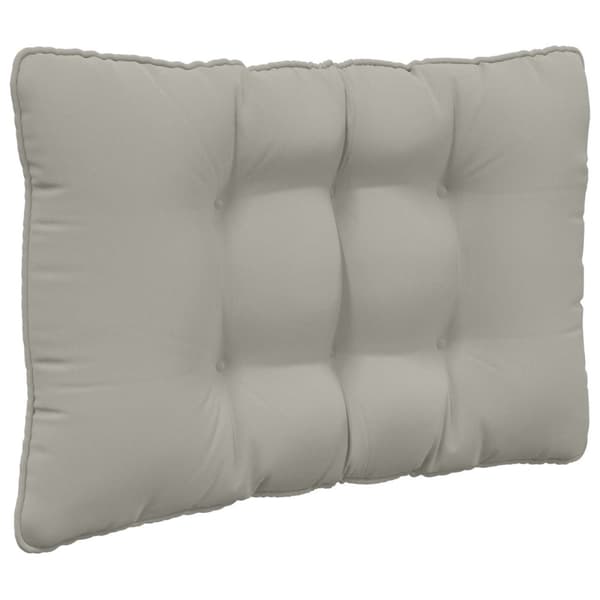 Utomhus Soffa Kudde 3 pcs Grå Polyester
