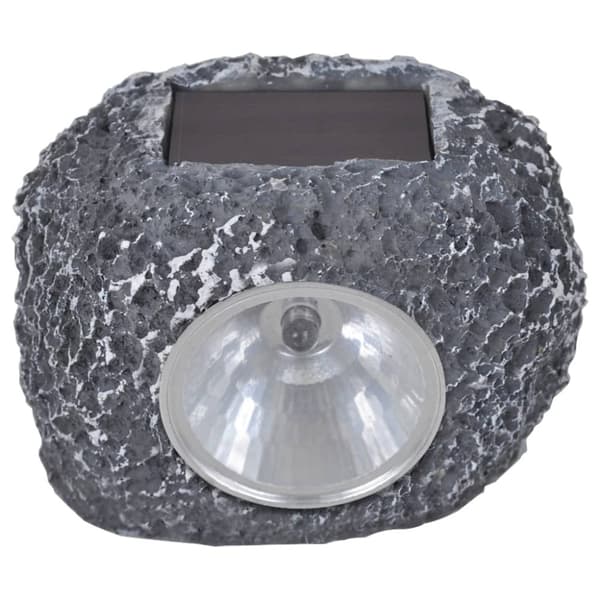 Soldrivna LED-spotlight 12 st stenformade