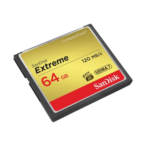 SanDisk Extreme - flash-minneskort - 64 GB - CompactFlash