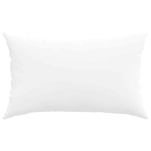 Sofakuddar 2 pcs Vit 50 x 30 cm tyg