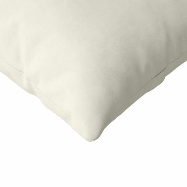 Sofakuddar 2 pcs Kräm 200 x 40 cm Kordread tyg