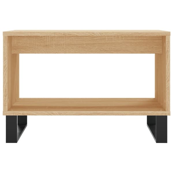 Soffbord sonoma-ek 60x50x40 cm konstruerat trä