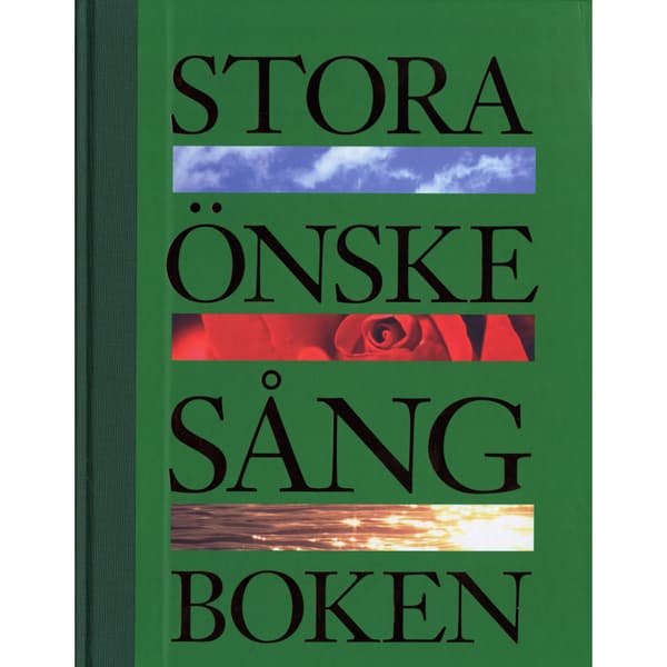 Stora önskesångboken (inbunden)
