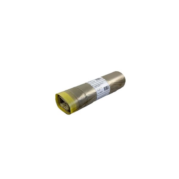 Plastsäck LD R100% Drawstr 125L tra25/rl
