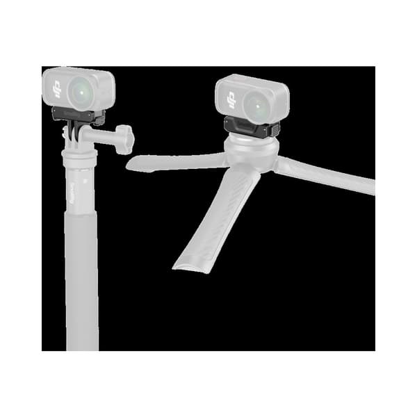 SmallRig 5918 Bidirectional QR Folding Adapter Support with 2-Prong Mount and 1/4"-20 Threaded hole