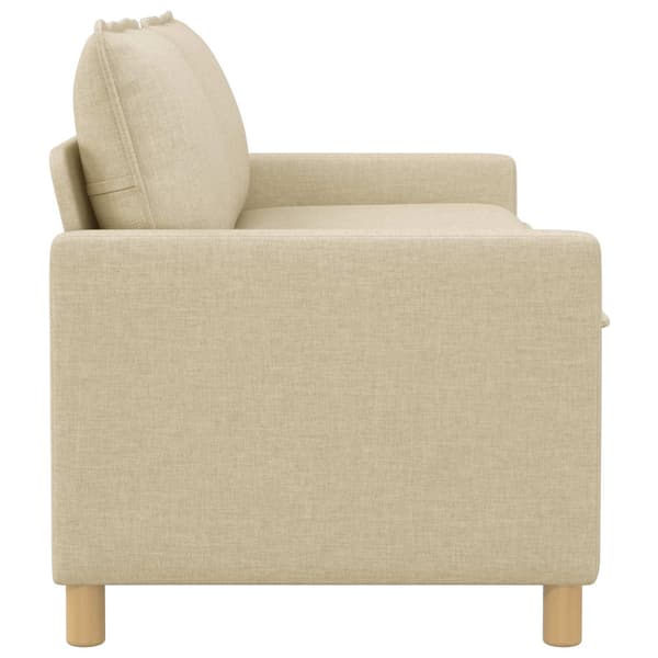 Soffa Gräddvit Tyg