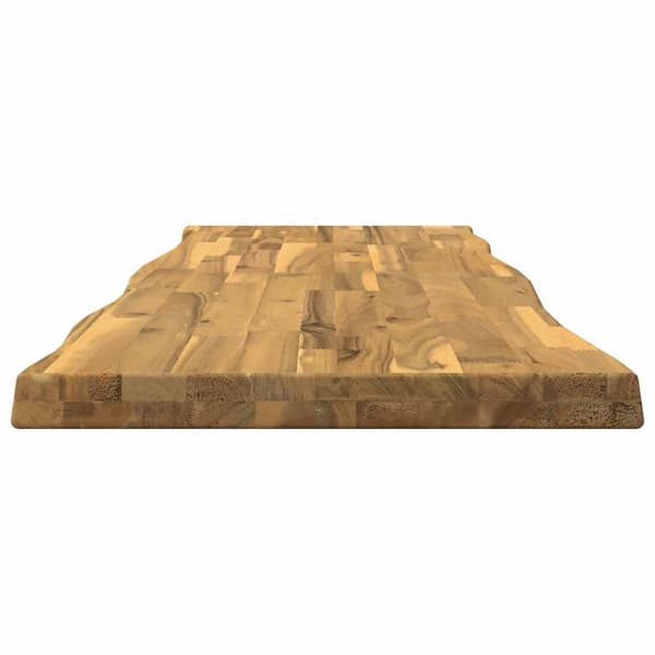Rektangulärt Bordsskiva 90 x 50 x 3,5 cm Rektangulär Vit