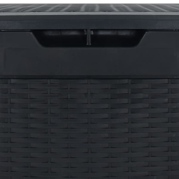 Dynbox antracit 119x48x60 cm polypropen