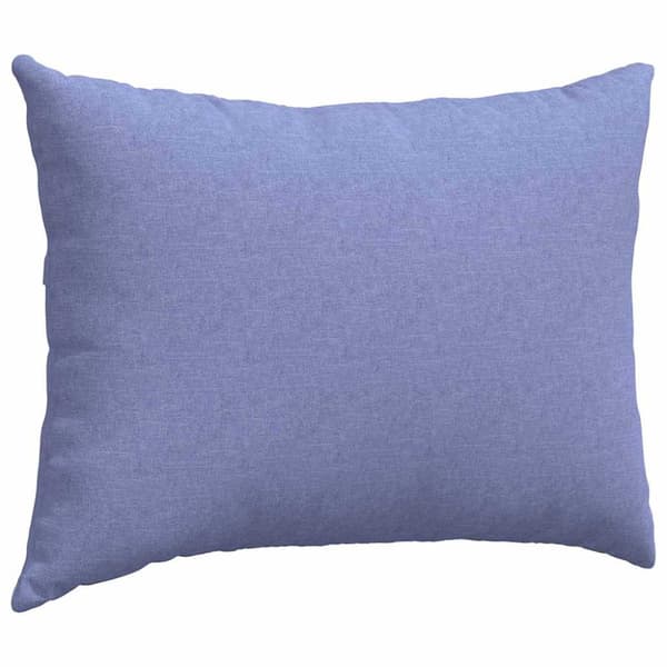 Sofakuddar 2 pcs Jeansblå 70 x 50 cm tyg