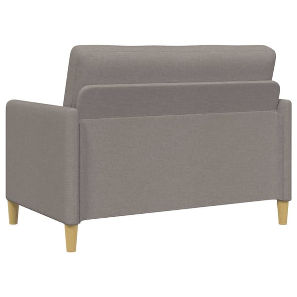 Soffgrupp med förvaring 2 pcs Taupe Polyester