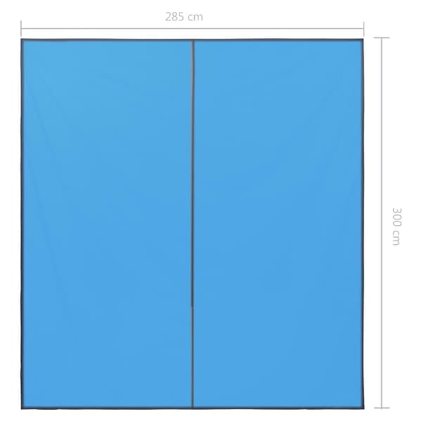 Tarp 3x2,85 m blå