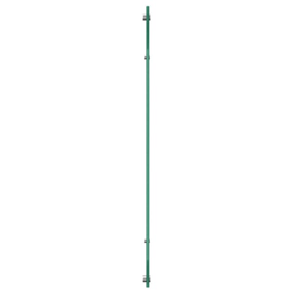 Köksskydd 2 pcs Ljusgrå 120 x 60 cm härdat glas