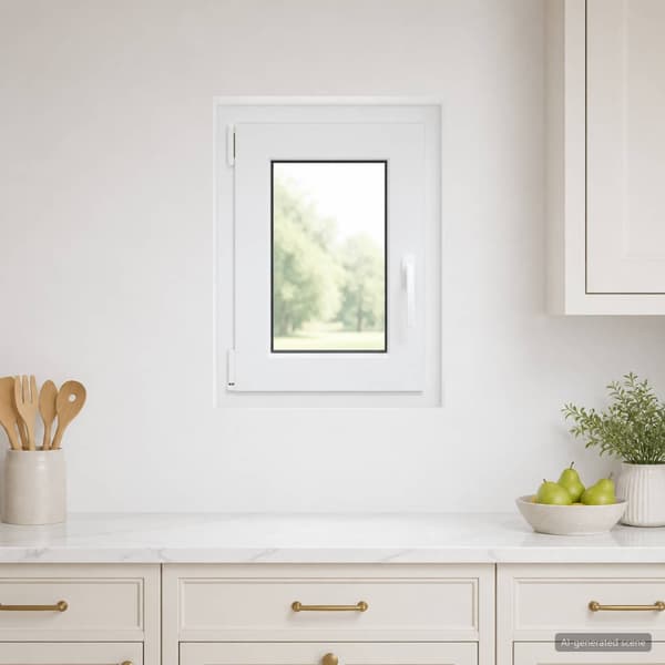 Källarfönster RISOR 40 x 60 cm PVC och glas