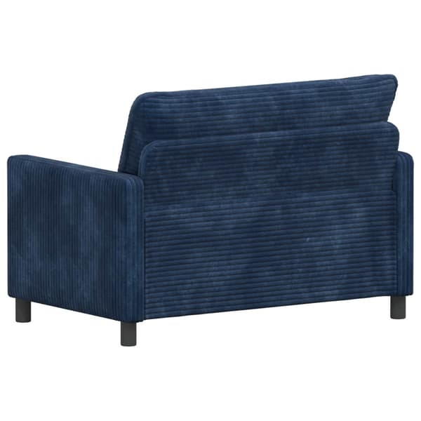 Soffa Mörkblå 126 x 81 x 87,5 cm Polyester