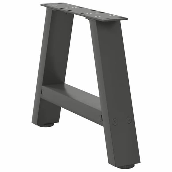 Soffbordsben A-formade 2 st antracit 40x(30-31) cm stål
