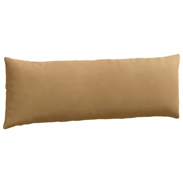Sofakuddar 2 pcs Brun 120 x 40 cm Kordread tyg