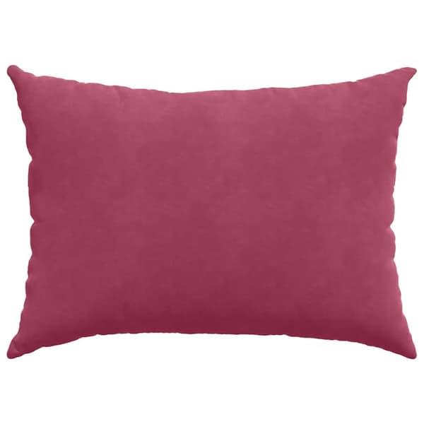 Sofakuddar 2 pcs Vinröd 70 x 50 cm Kordread tyg