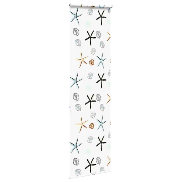 Rullgardin för dusch 80x240 cm tyg bredd 76 cm